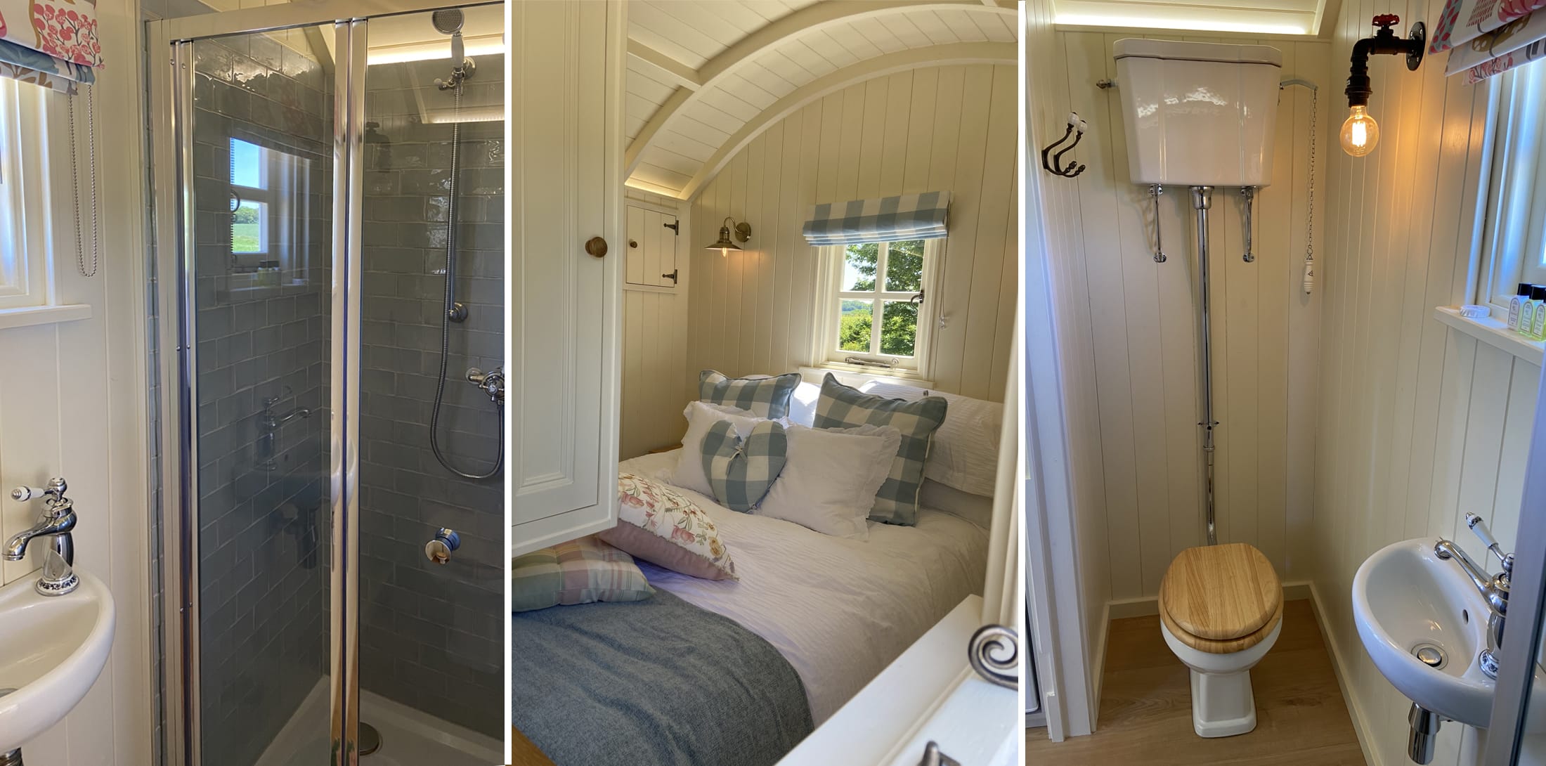Shepherds Hut Inside